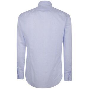 BARBA NAPOLI Men's Long-Sleeve Dress Shirt Men BLUE Shirts